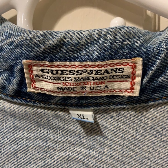 Vintage 1980’s Guess by Georges Marciano denim jacket - Picture 2 of 7